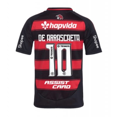 Flamengo Giorgian de Arrascaeta #10 Hemmatröja 2025-26 Kortärmad Flamengo Giorgian de Arrascaeta #10 Hemmatröja 2025-26 Kortärmad